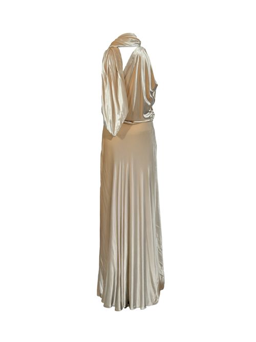 Abito monospalla in velluto lucido ALBERTA FERRETTI | A0416 66450005